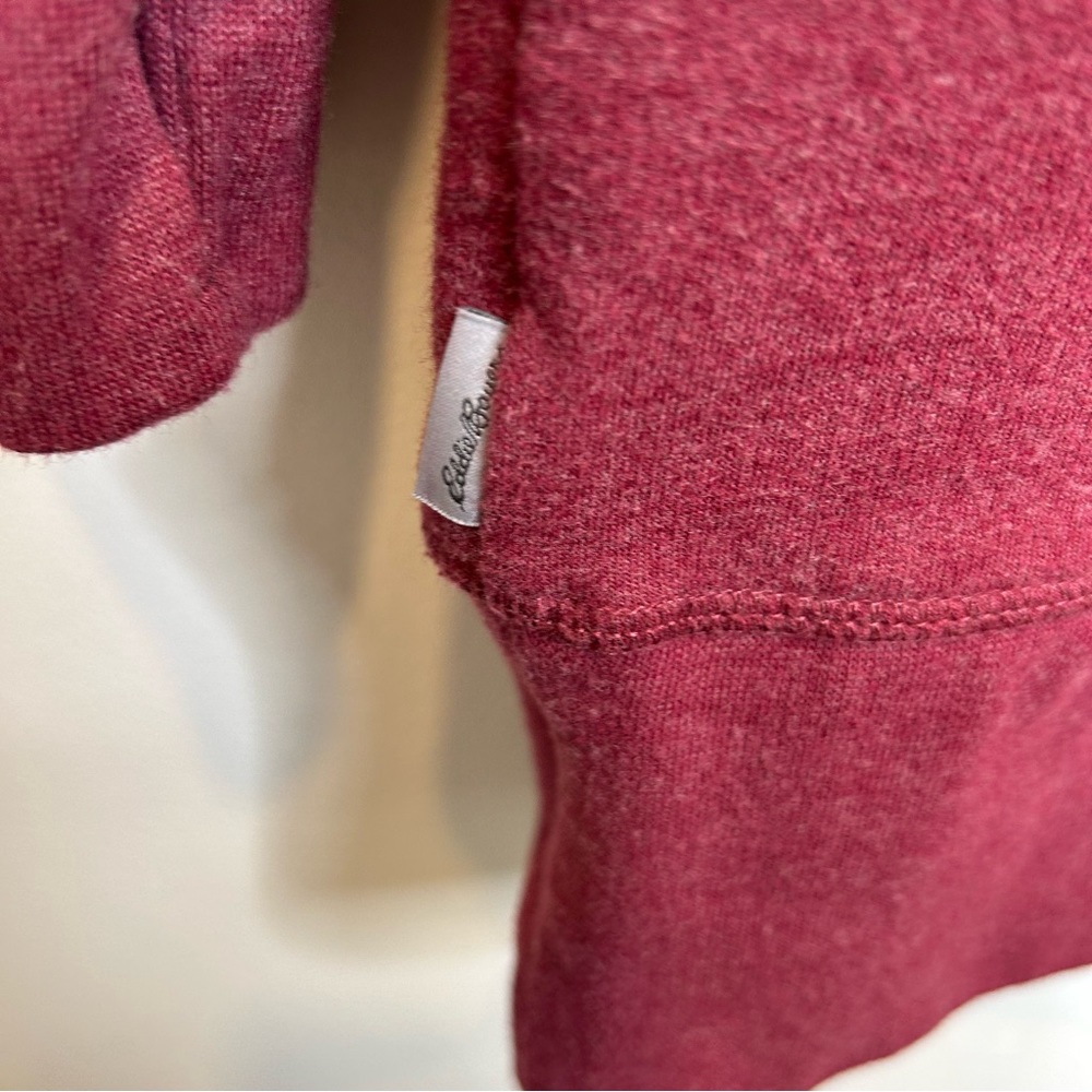 Eddie Bauer Camp Fleece Wrap Cardigan Sweater - Picture 9 of 9